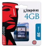 Cartão De Memória Kingston 4GB