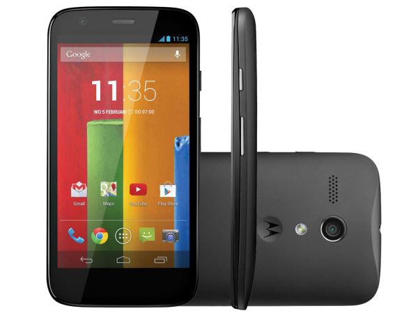 MOTOROLA MOTO G -  RÉPLICA TOP - ANDROID 4.2 - TELA 4.7'' Preto
