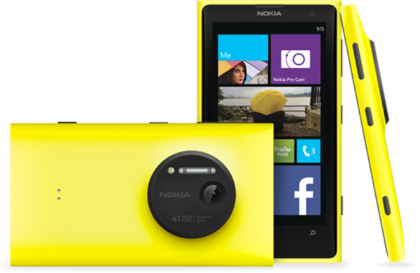 Lumia 1020 - 2 Chips - Tela 4.7'' 4GB Amarelo