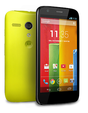 MOTOROLA MOTO G - RÉPLICA TOP - ANDROID 4.2 - TELA 4.7'' Amarelo
